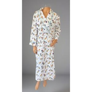 Vtg Disney Winnie The Pooh Women Size S Robe Tanicals Botanicals Park Exclusive